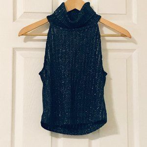 Blue Halterneck Top [ZARA]